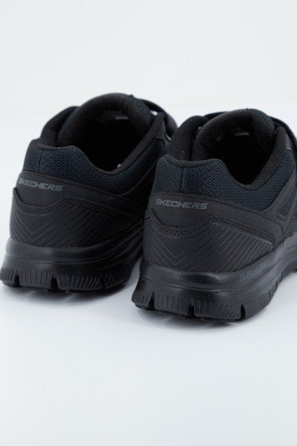 SKECHERS FLEX ADVANTAGE- ESTELLO en color NEGRO (4)
