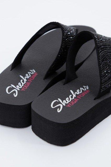 SKECHERS VINYASA - STONE CANDY en color NEGRO (3)