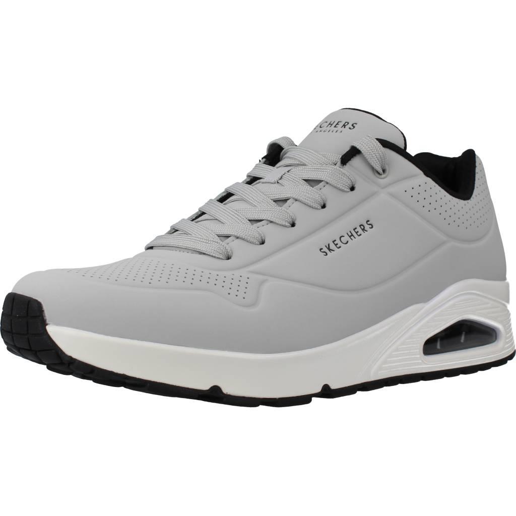 SKECHERS UNO STAND ON AIR en color GRIS (1)