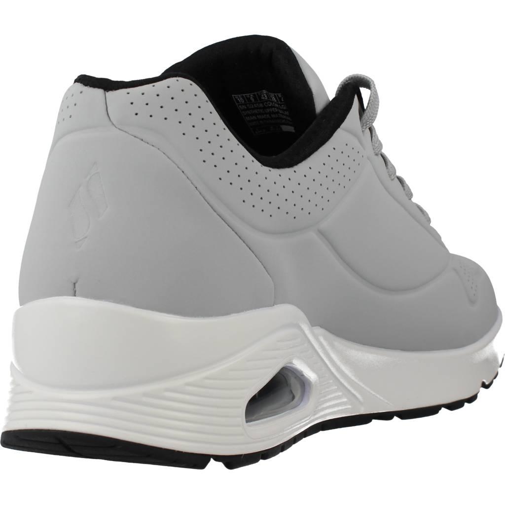 SKECHERS UNO STAND ON AIR en color GRIS (3)