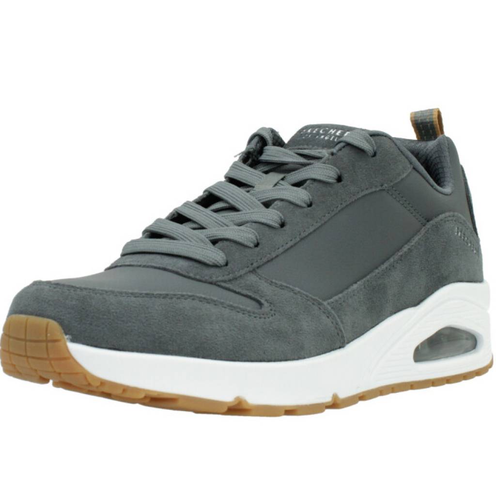 SKECHERS UNO - STACRE en color GRIS (1)