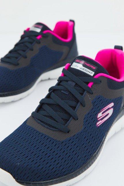 SKECHERS BOUNTIFUL-QUICK PATH en color AZUL (4)