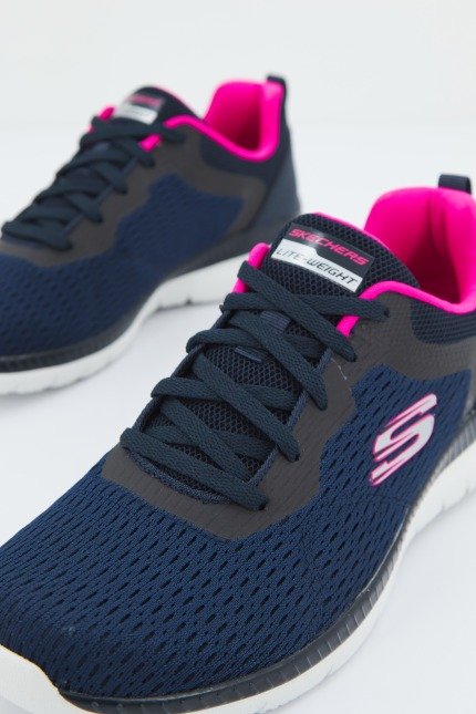 SKECHERS BOUNTIFUL-QUICK PATH en color AZUL (4)
