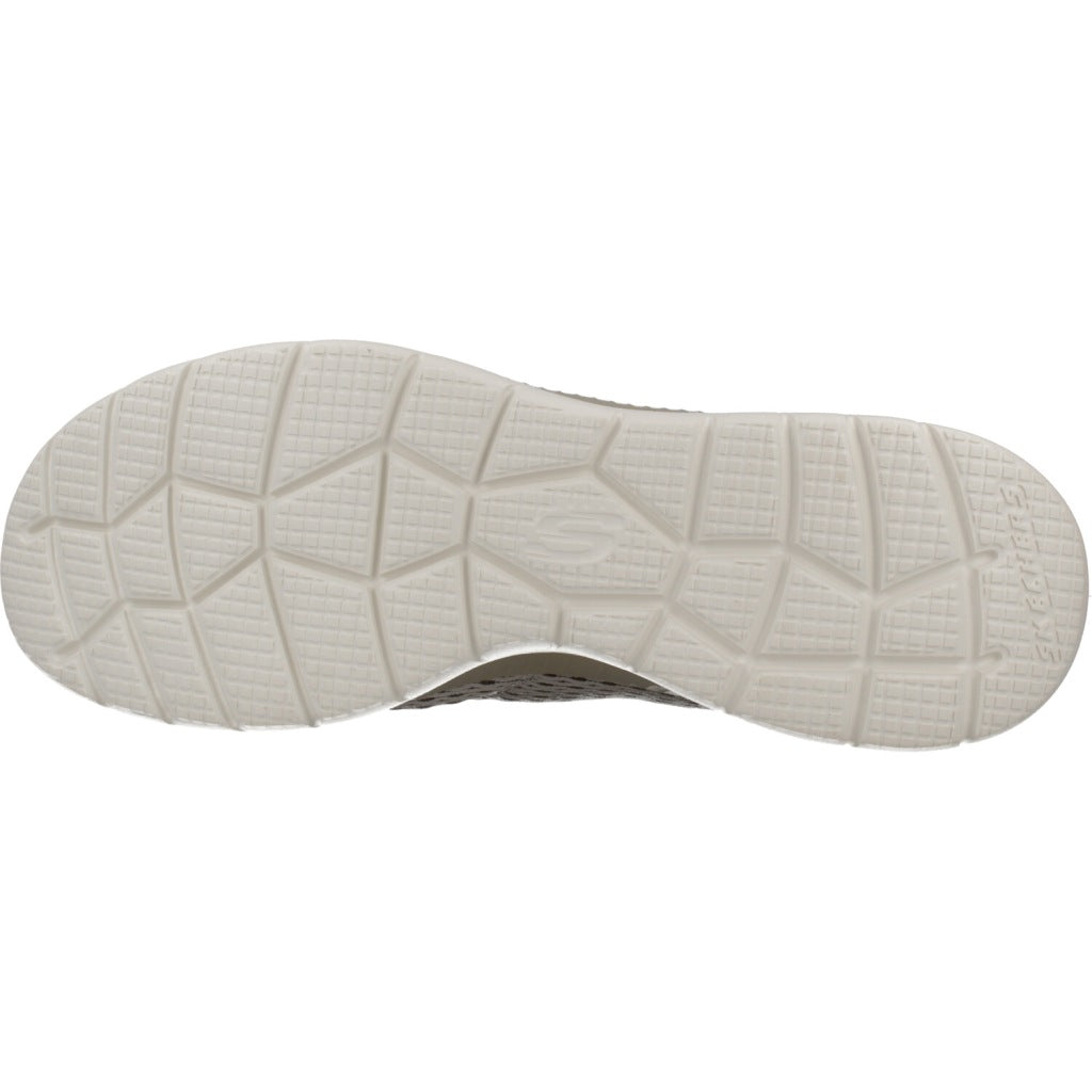 SKECHERS BOUNTIFUL QUICK PATH en color MARRON CLARO (7)