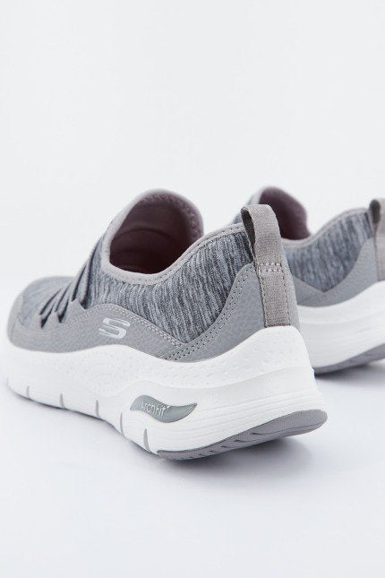 SKECHERS ARCH FIT - RAINBOW VIEW en color GRIS (3)