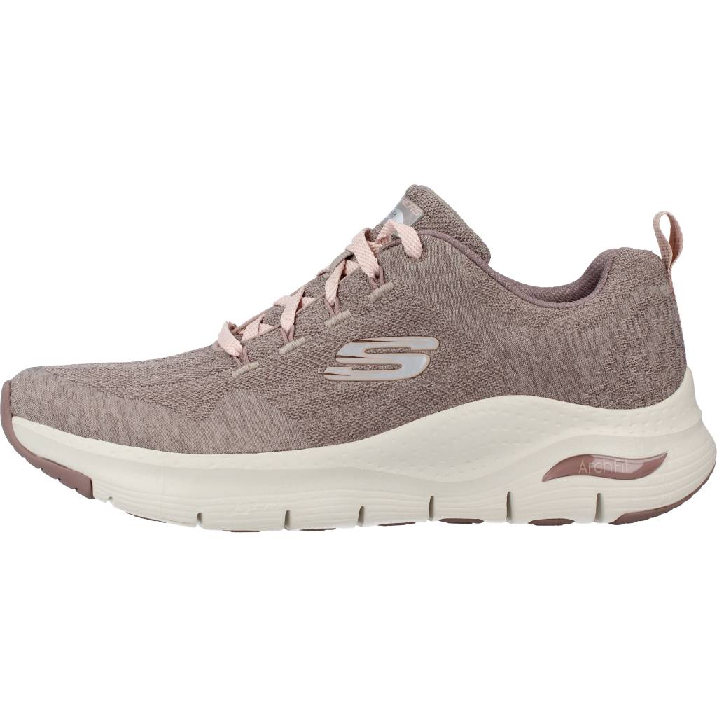 SKECHERS ARCH FIT COMFY WAVE en color MARRON (2)