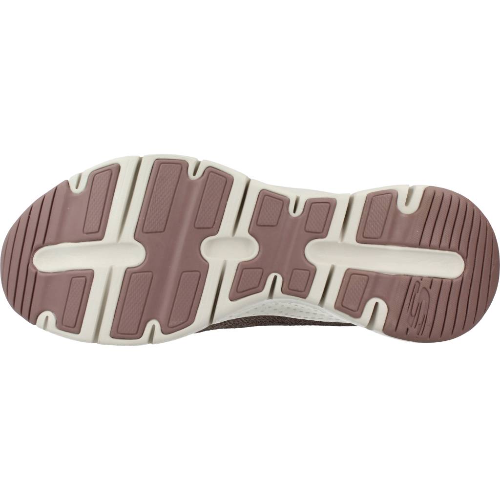 SKECHERS ARCH FIT COMFY WAVE en color MARRON (6)