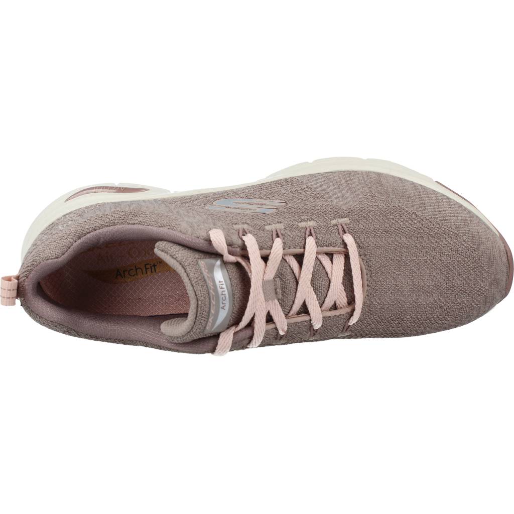 SKECHERS ARCH FIT COMFY WAVE en color MARRON (7)