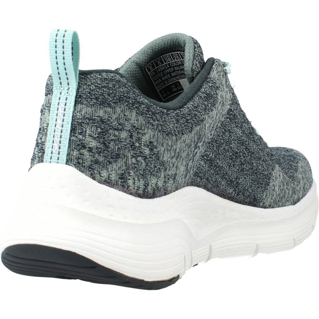SKECHERS ARCH FIT COMFY WAVE en color VERDE (3)