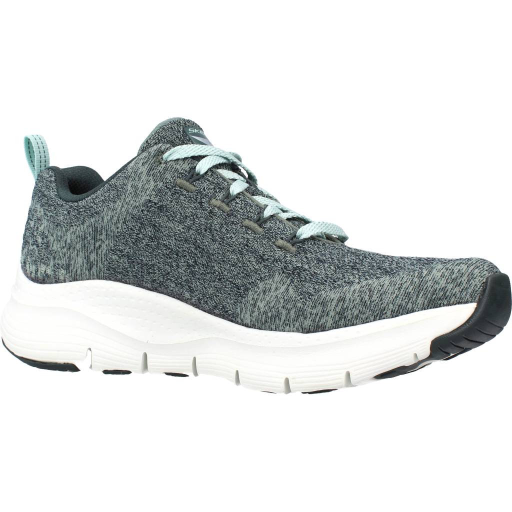 SKECHERS ARCH FIT COMFY WAVE en color VERDE (5)