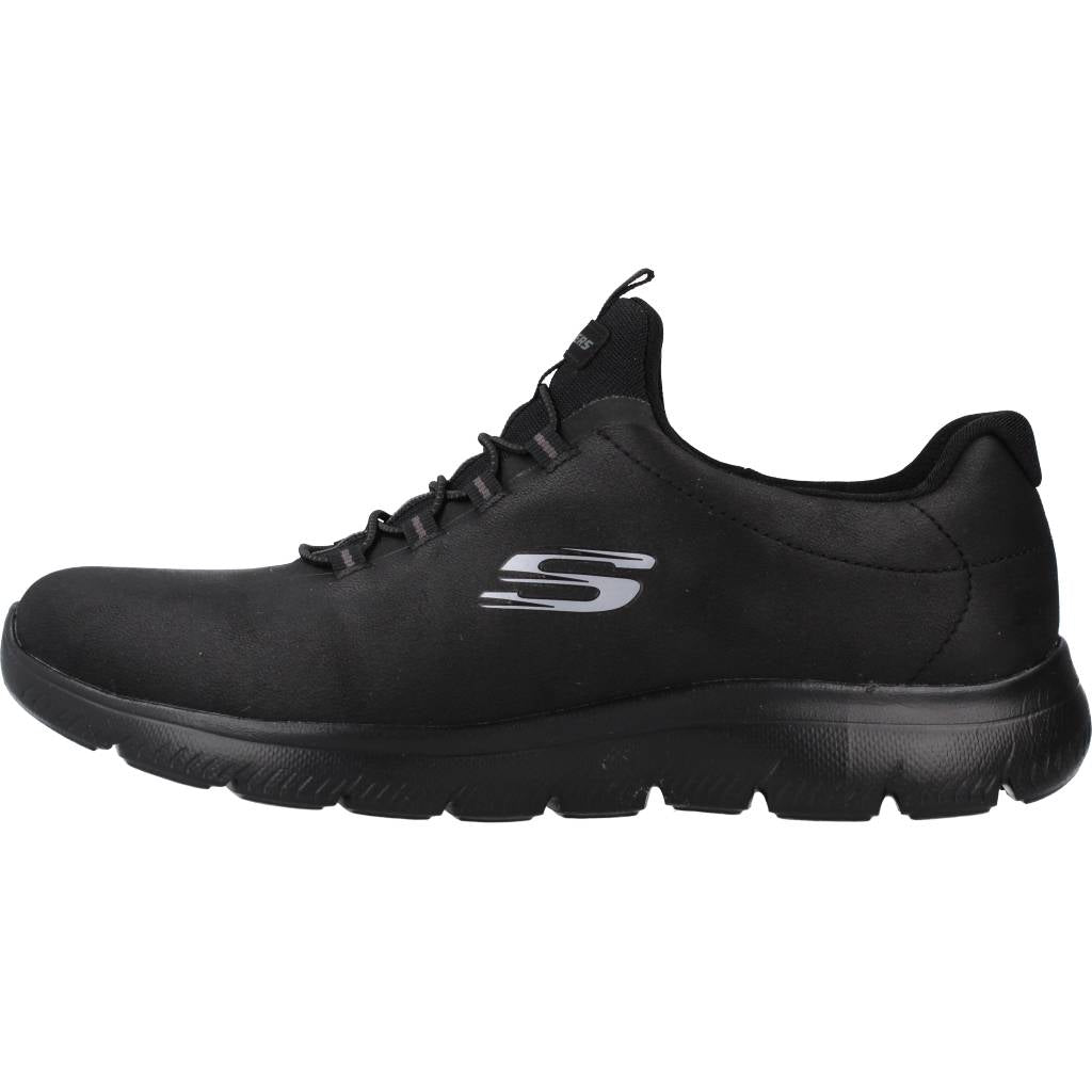 SKECHERS SUMMITS-ITZ BAZIK en color NEGRO (2)