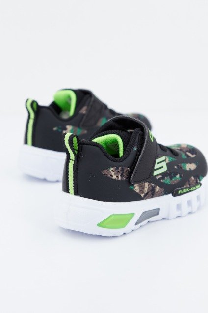 SKECHERS FLEX-GLOW-RONDLER en color NEGRO (3)