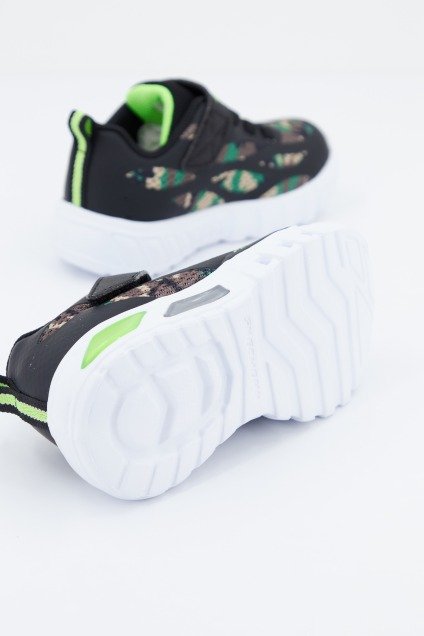 SKECHERS FLEX-GLOW-RONDLER en color NEGRO (4)