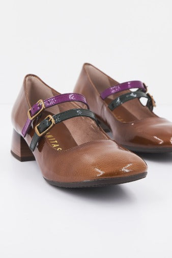 HISPANITAS MANILLA RIO en color MARRON (1)