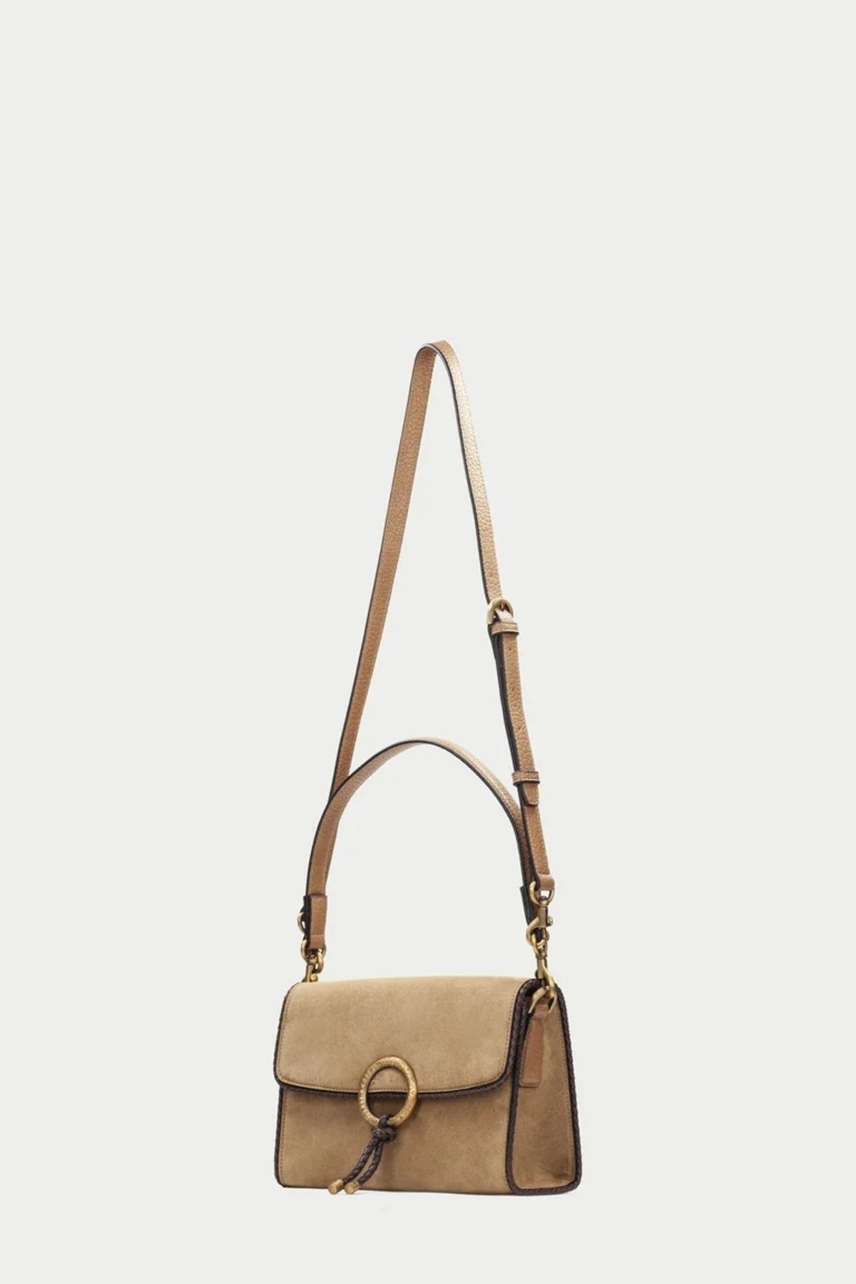 HISPANITAS BI BOLSO en color MARRON CLARO (3)
