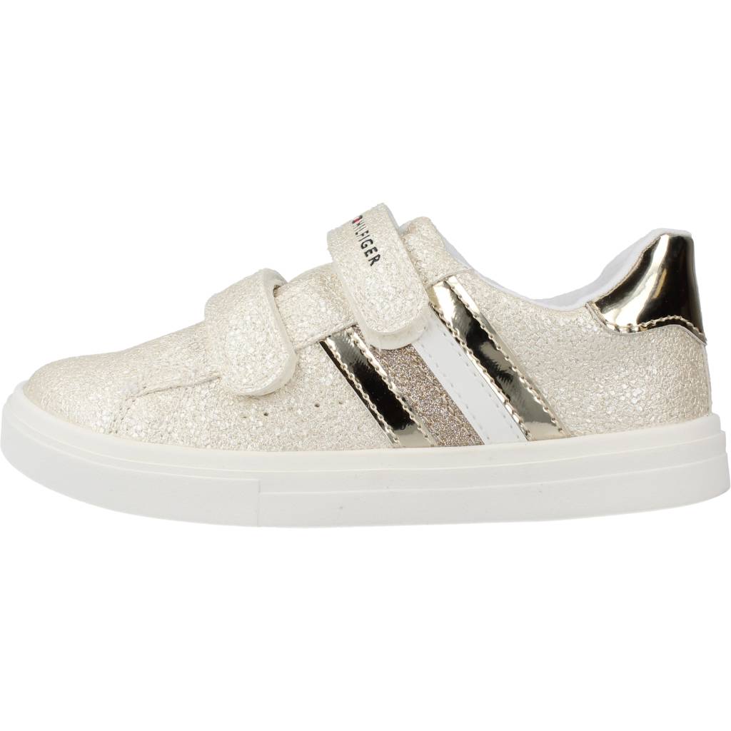 TOMMY HILFIGER SNEAKERS en color PLATA (2)