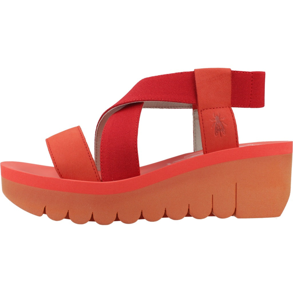 FLY LONDON YABI en color ROJO (2)
