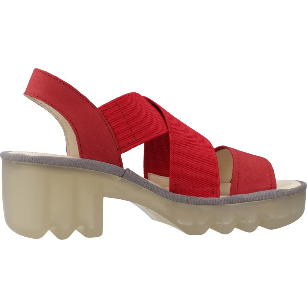 FLY LONDON TAJI en color ROJO (4)