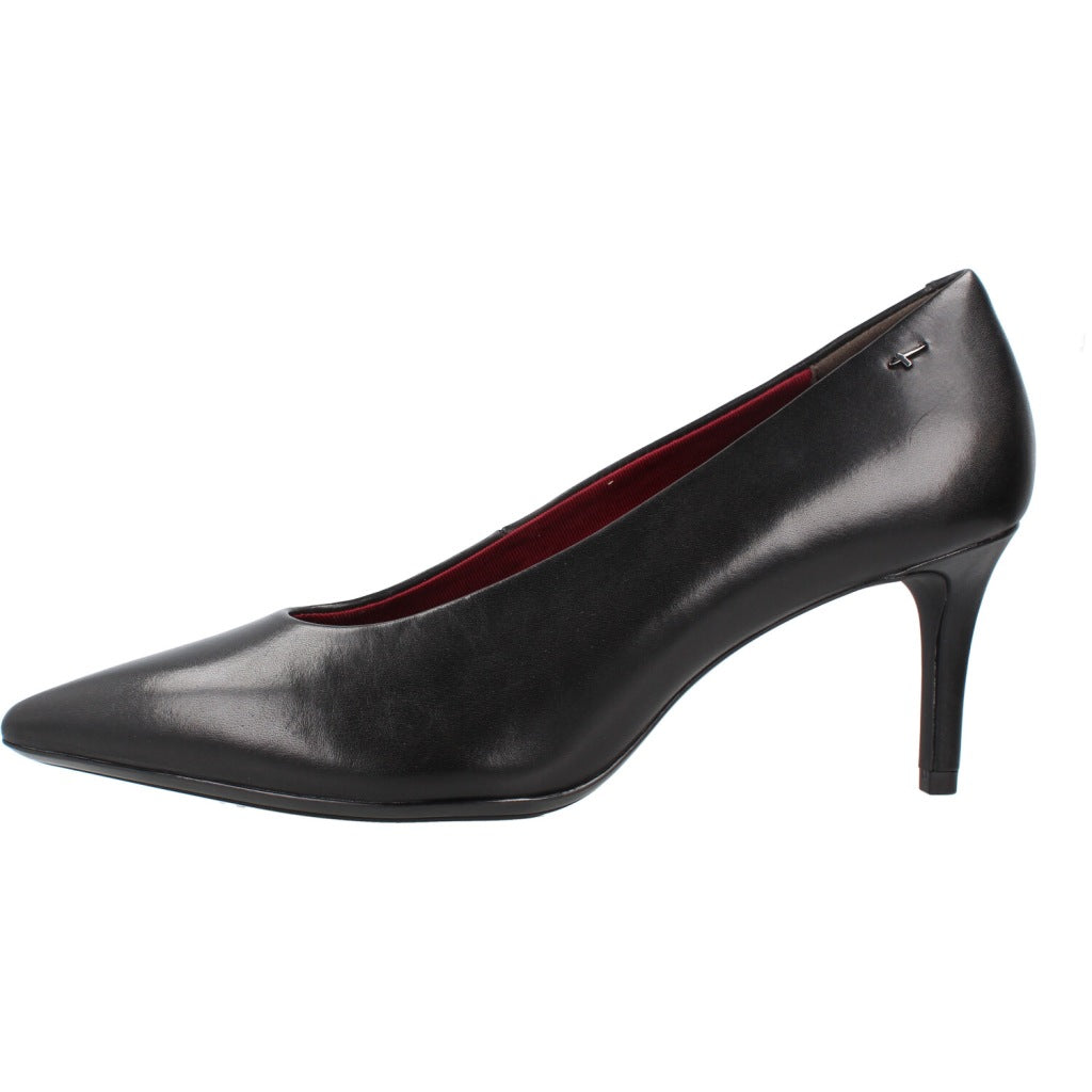 TAMARIS ZAPATO TACON en color NEGRO (2)