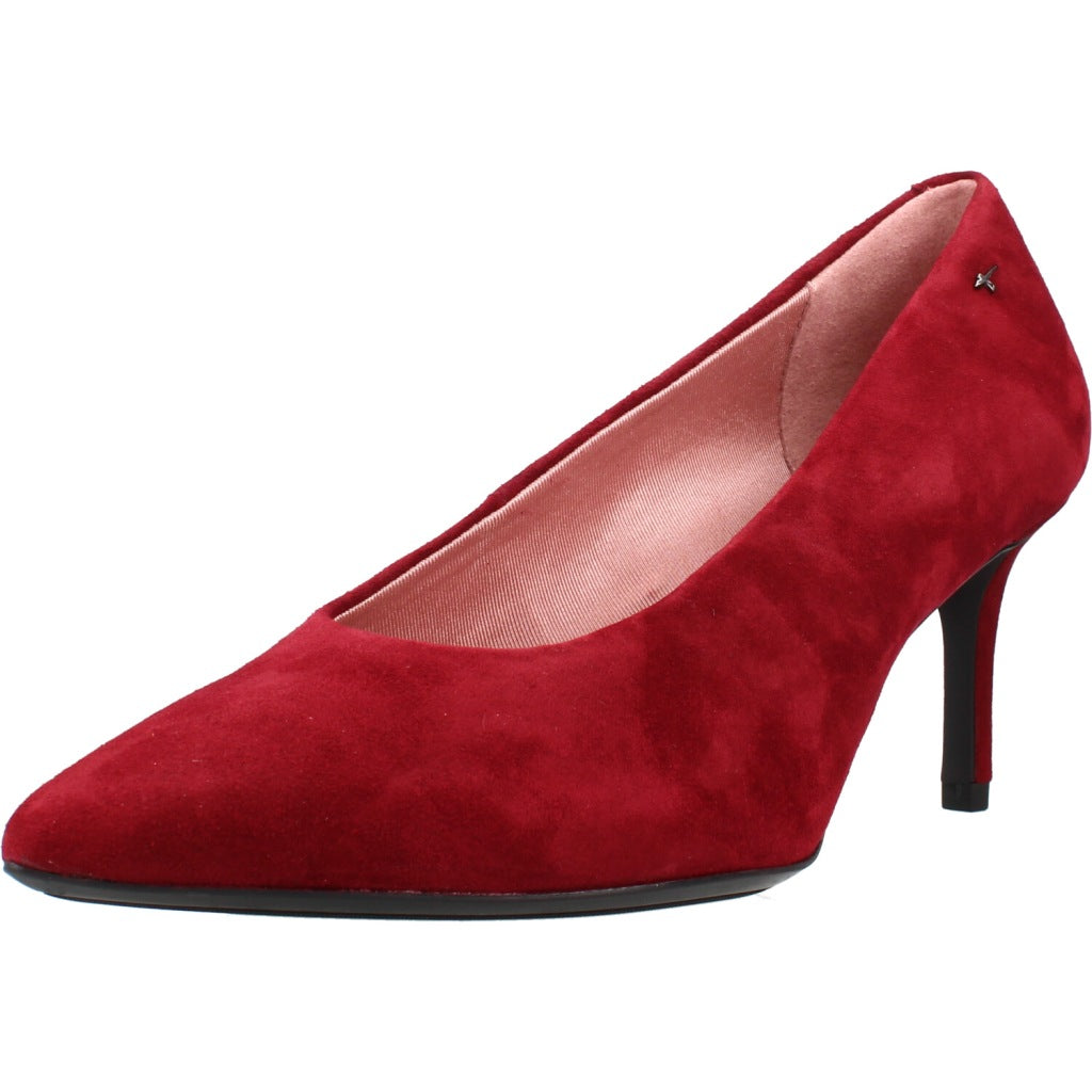 TAMARIS ZAPATO TACON en color ROJO (1)