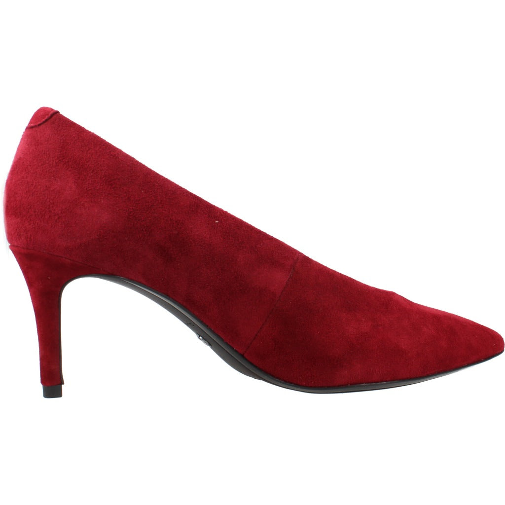 TAMARIS ZAPATO TACON en color ROJO (4)