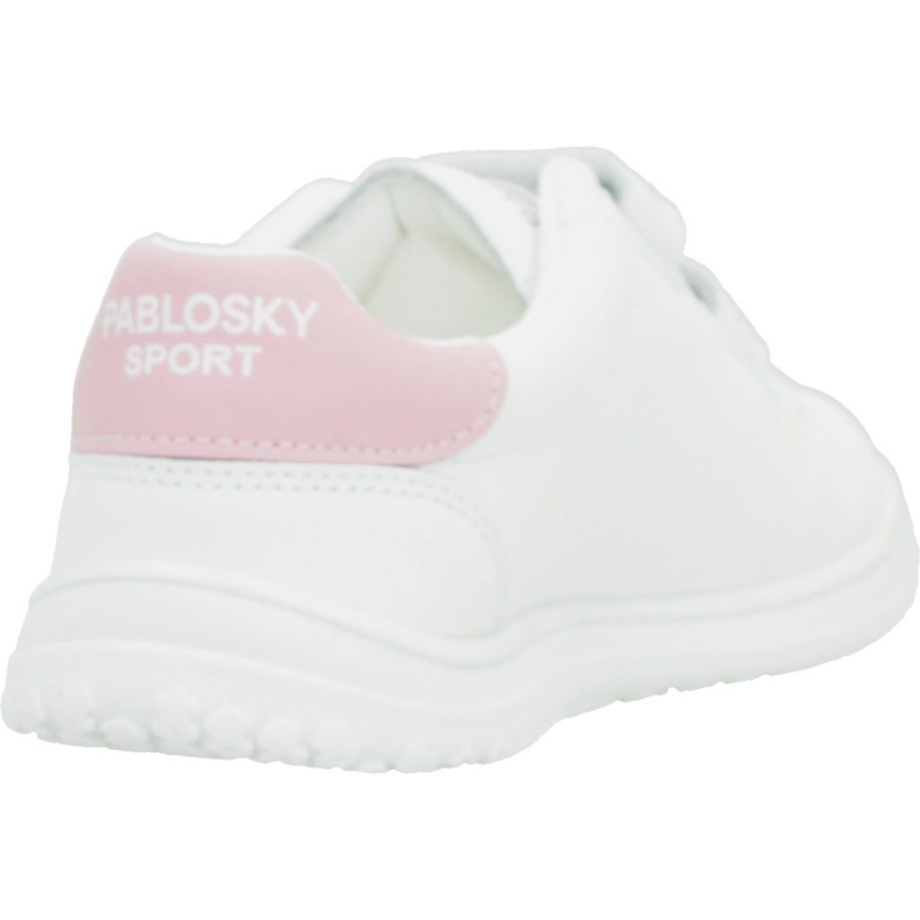 PABLOSKY P DEPORTIVO TIRA ADHESIVA en color BLANCO (3)