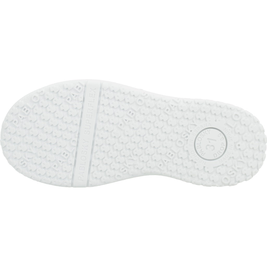 PABLOSKY P DEPORTIVO TIRA ADHESIVA en color BLANCO (6)