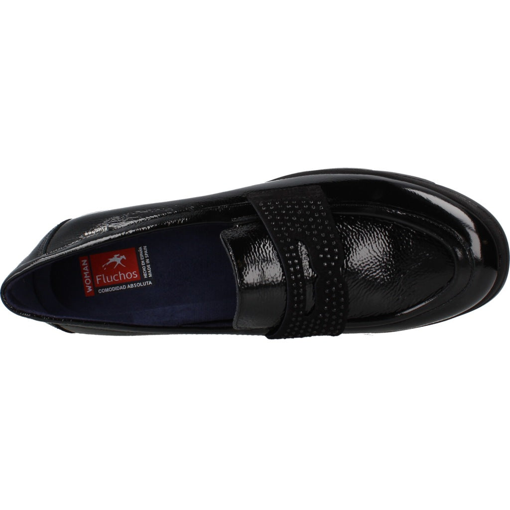 FLUCHOS F NAPLACK CALF NEGRO NEGRO en color NEGRO (7)