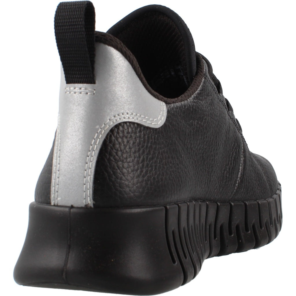 ECCO ECCO GRUUV W SNEAKER LEA GTX en color NEGRO (3)