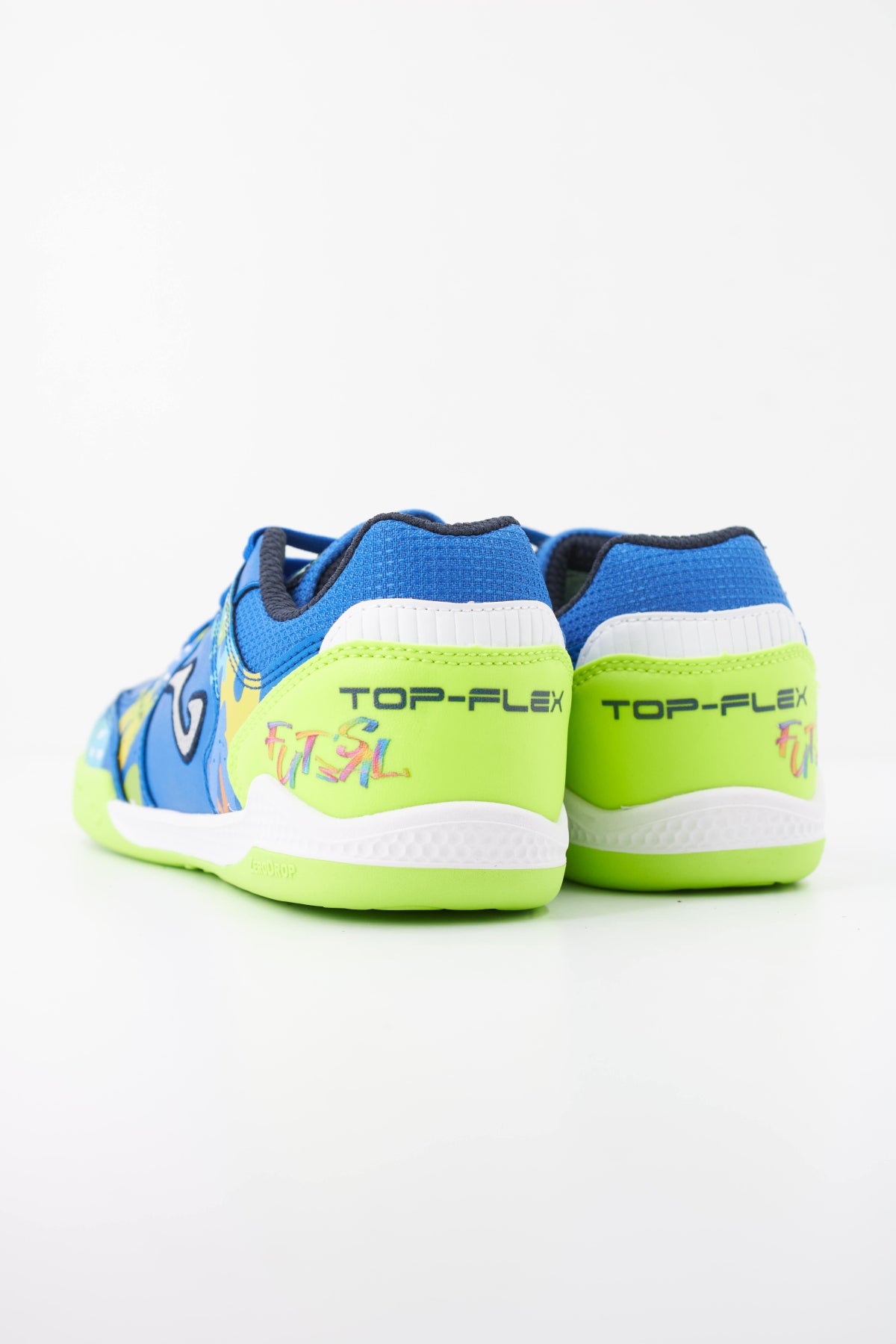 JOMA FÚTBOL SALA TOP FLEX JR BAREFOOT en color AZUL (4)