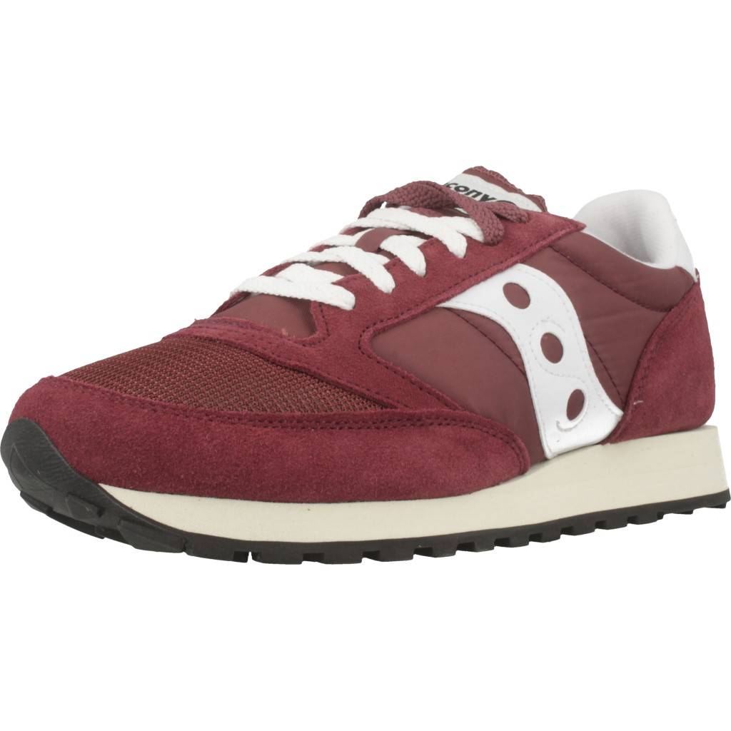 SAUCONY JAZZ ORIGINAL VINTAGE en color BURDEOS (1)