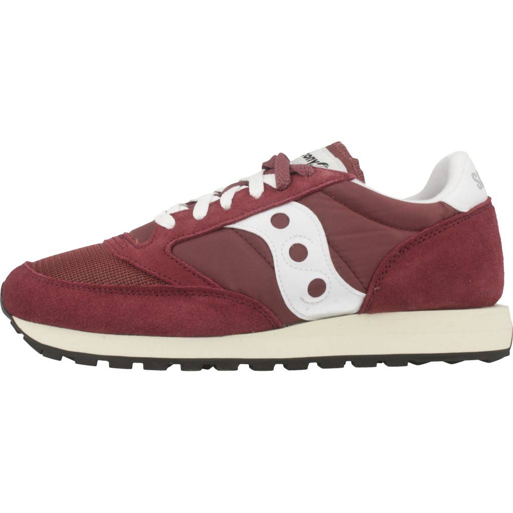 SAUCONY JAZZ ORIGINAL VINTAGE en color BURDEOS (2)