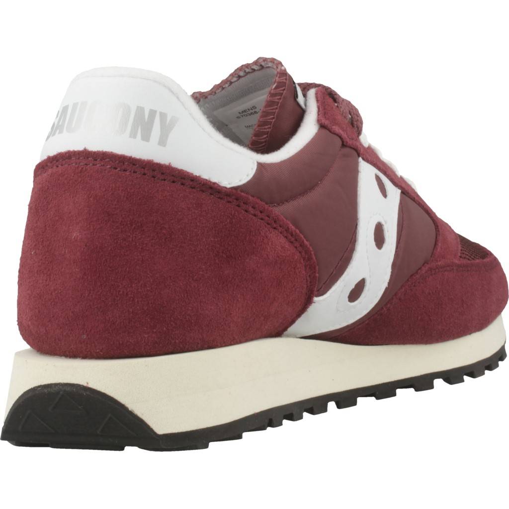 SAUCONY JAZZ ORIGINAL VINTAGE en color BURDEOS (3)
