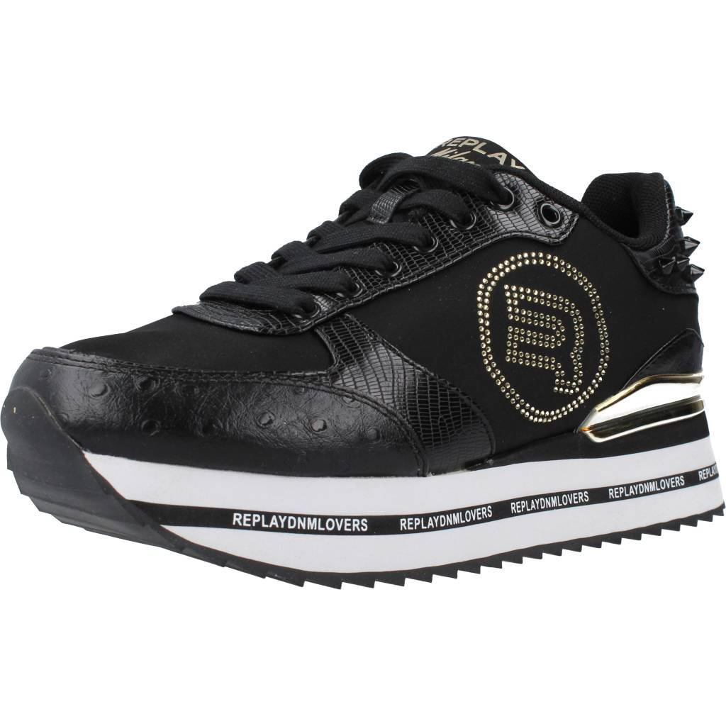 REPLAY NEW PENNY CIRCL en color NEGRO (1)