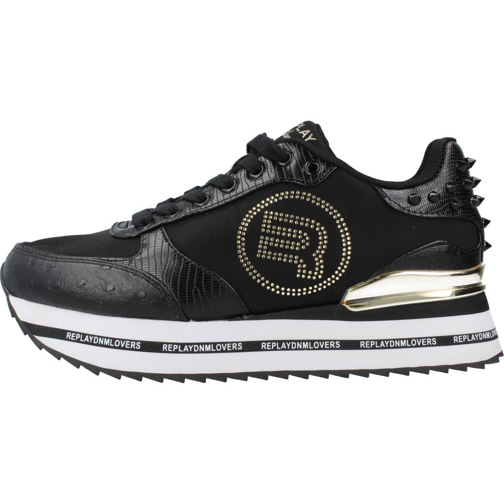 REPLAY NEW PENNY CIRCL en color NEGRO (2)