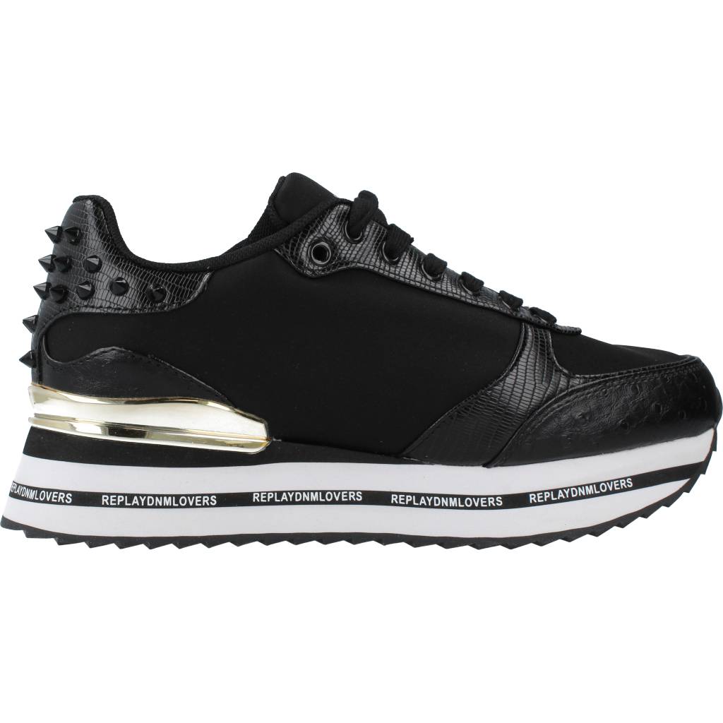 REPLAY NEW PENNY CIRCL en color NEGRO (4)