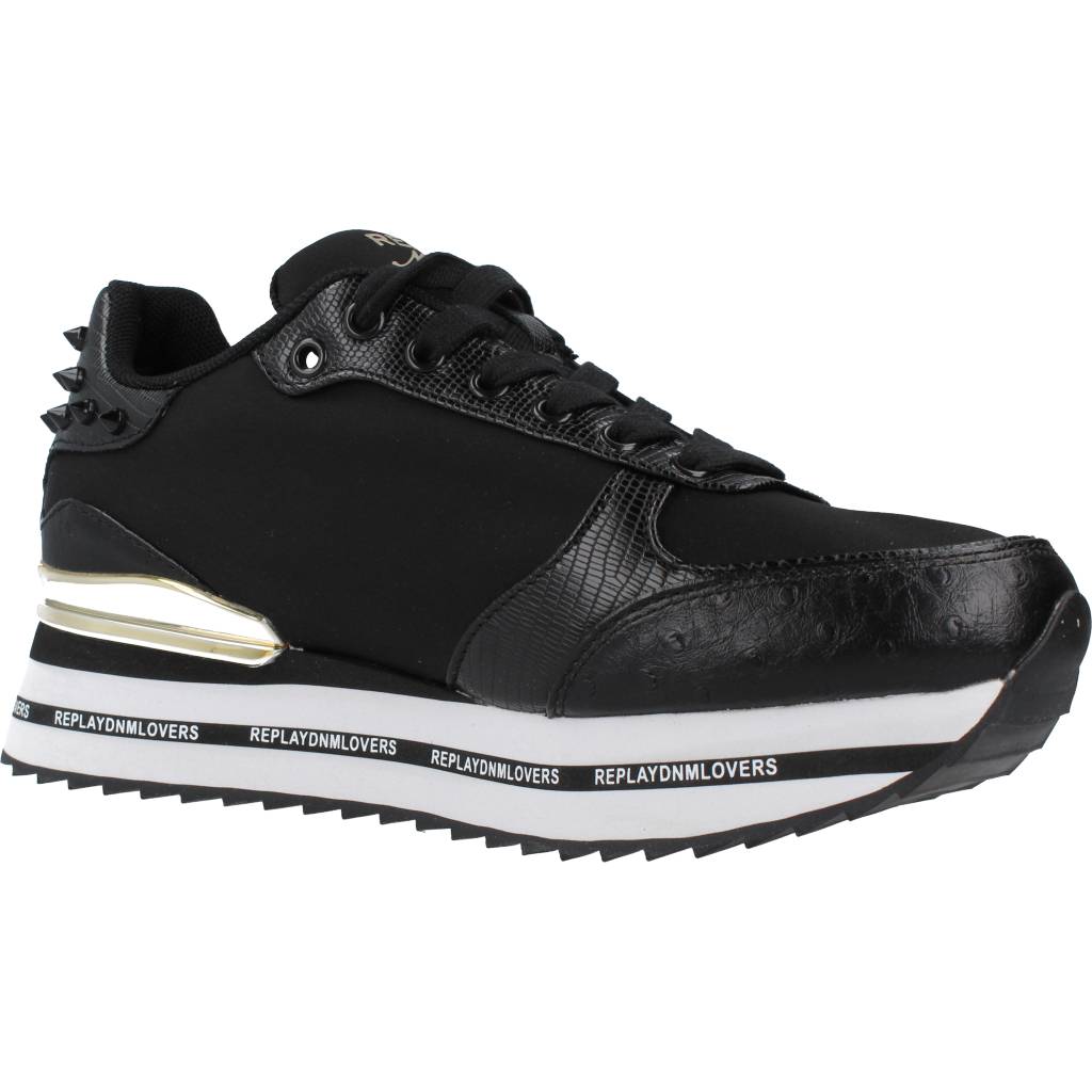 REPLAY NEW PENNY CIRCL en color NEGRO (5)