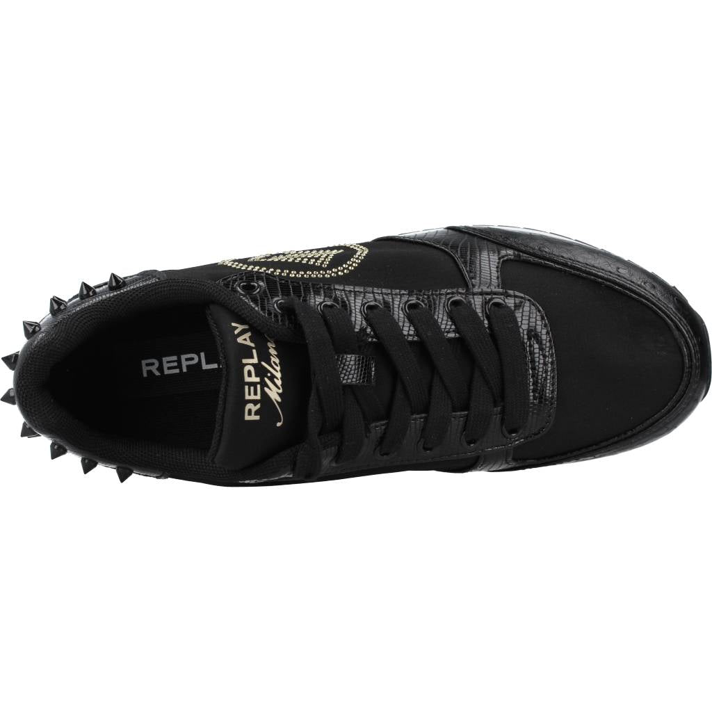 REPLAY NEW PENNY CIRCL en color NEGRO (7)