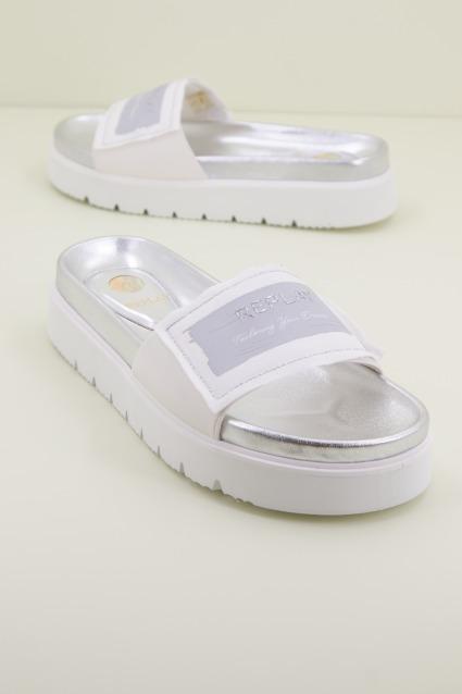 REPLAY MUDDY LABEL en color BLANCO (1)