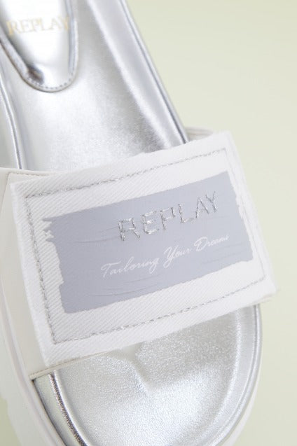 REPLAY MUDDY LABEL en color BLANCO (4)