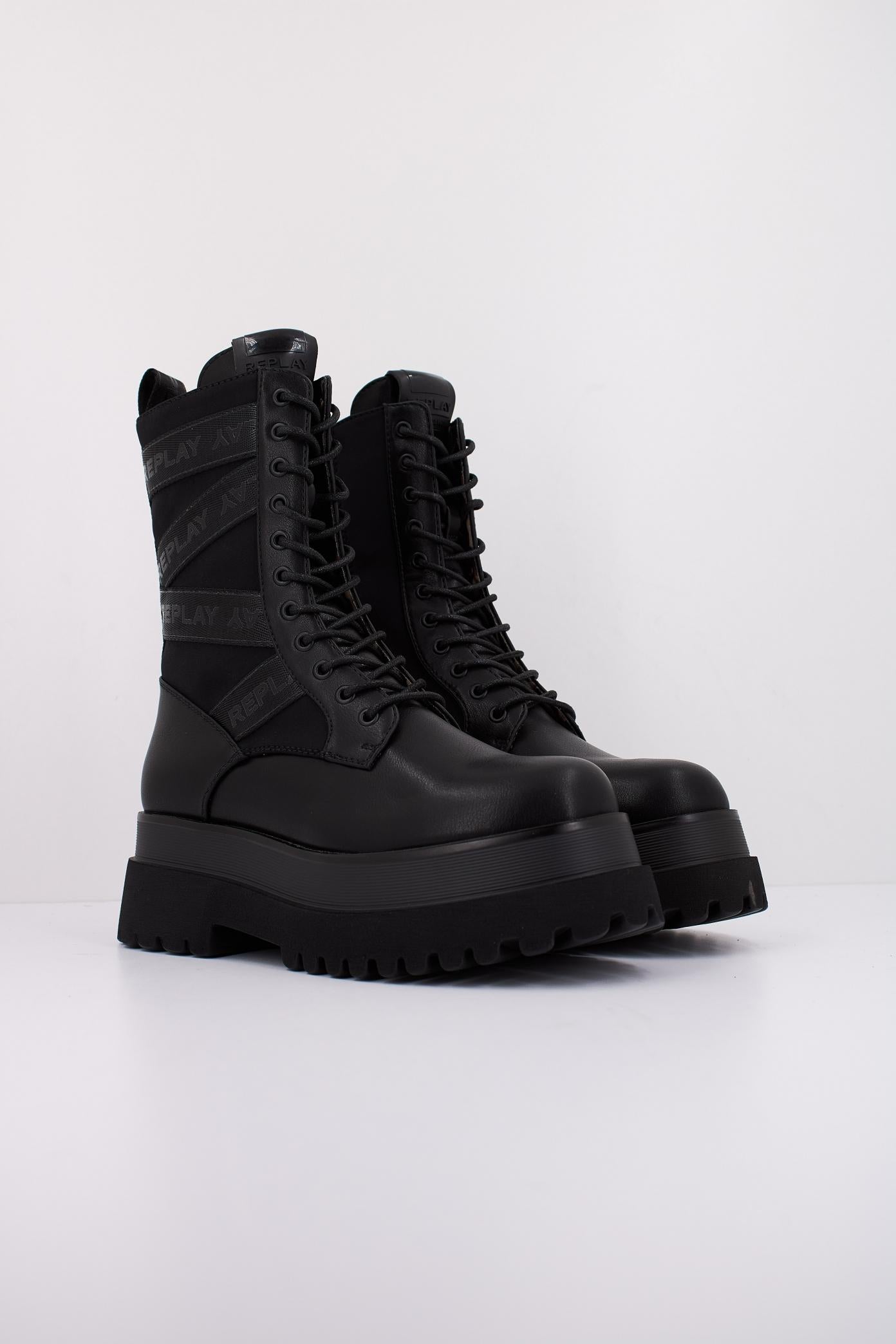 REPLAY ANY STRIPE en color NEGRO (2)