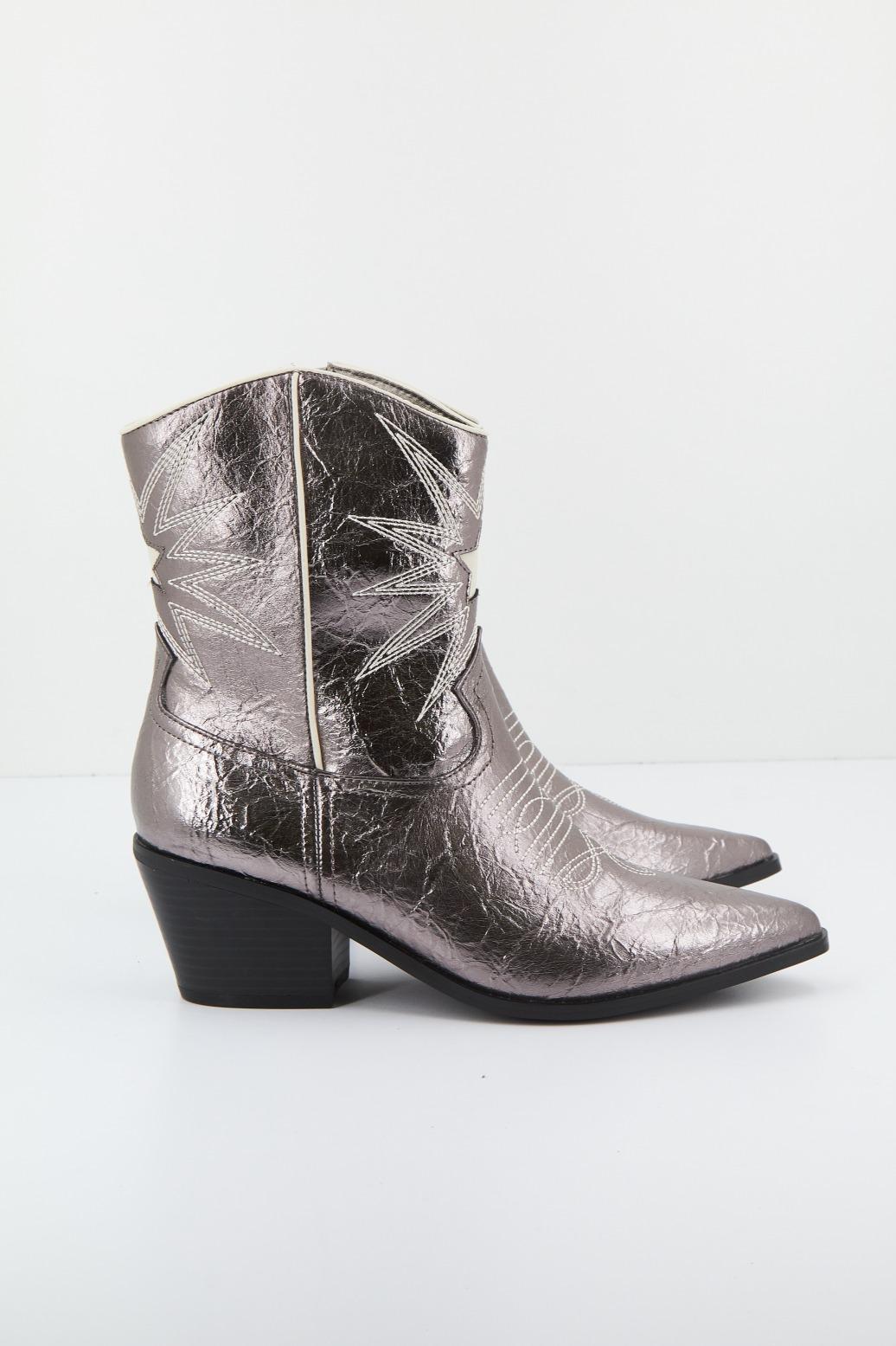 LA STRADA WESTERN BOOTIE en color PLATA (2)
