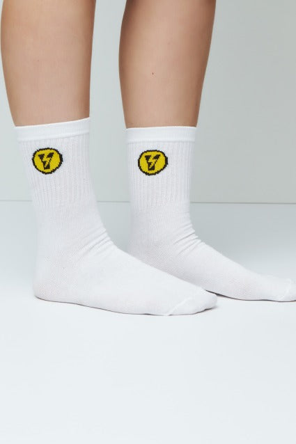 YELLOW PACK DE THUNDER SOCKS en color BLANCO (5)
