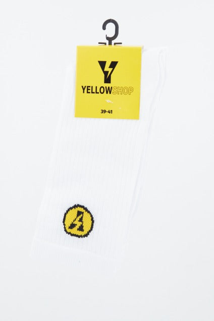 YELLOW PACK DE THUNDER SOCKS en color BLANCO (4)