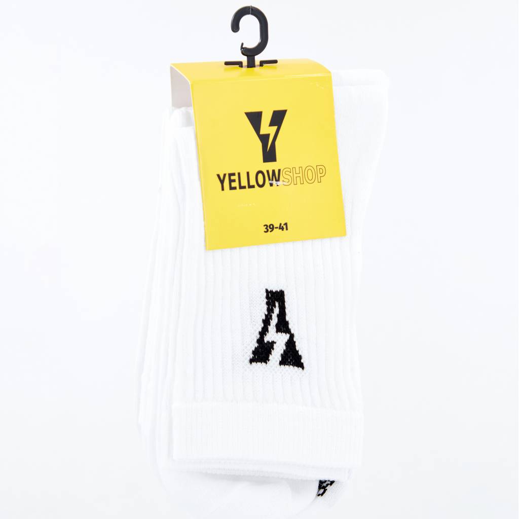 YELLOW PACK DE THUNDER SOCKS en color BLANCO (4)