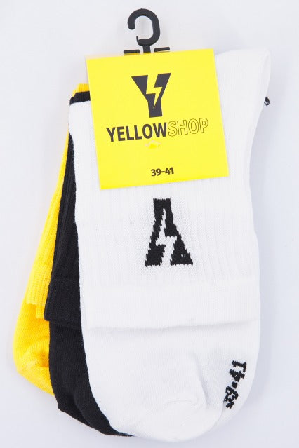 YELLOW PACK DE THUNDER SOCKS en color MULTICOLOR (1)