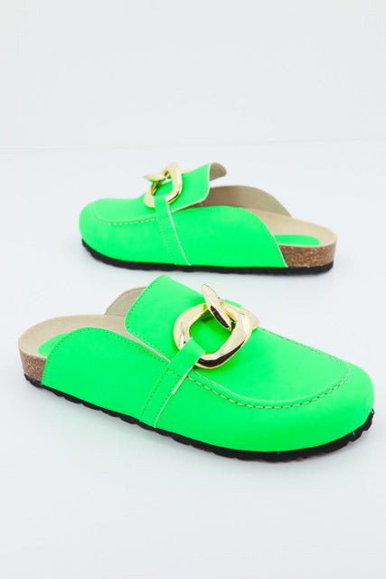 YELLOW CLOG en color VERDE (1)