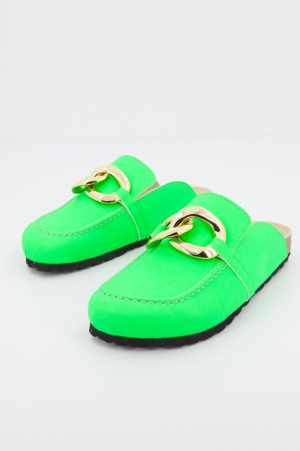 YELLOW CLOG en color VERDE (2)