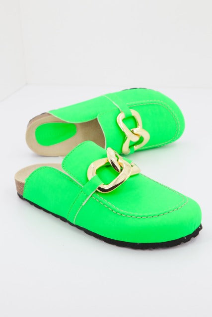 YELLOW CLOG en color VERDE (3)
