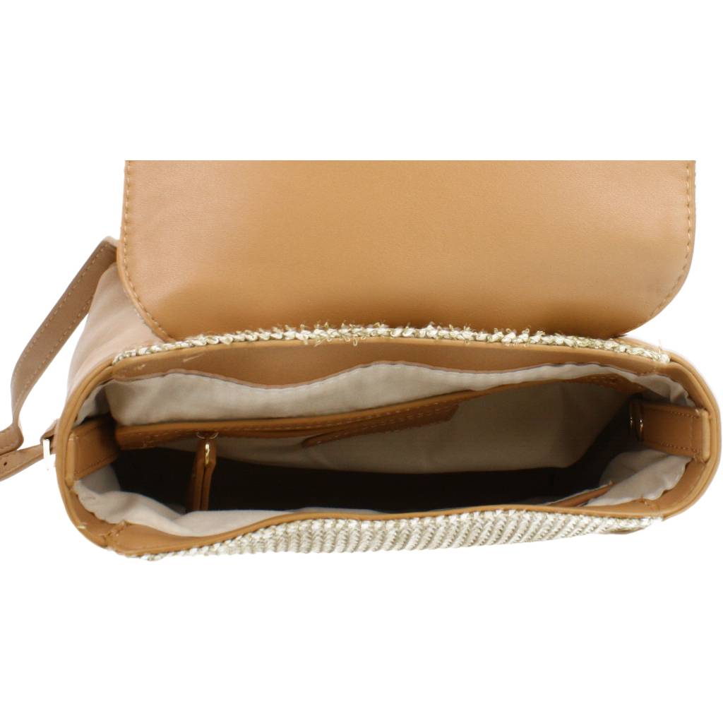 VALENTINO BAGS SPALLA LUCANO en color MARRON CLARO (5)